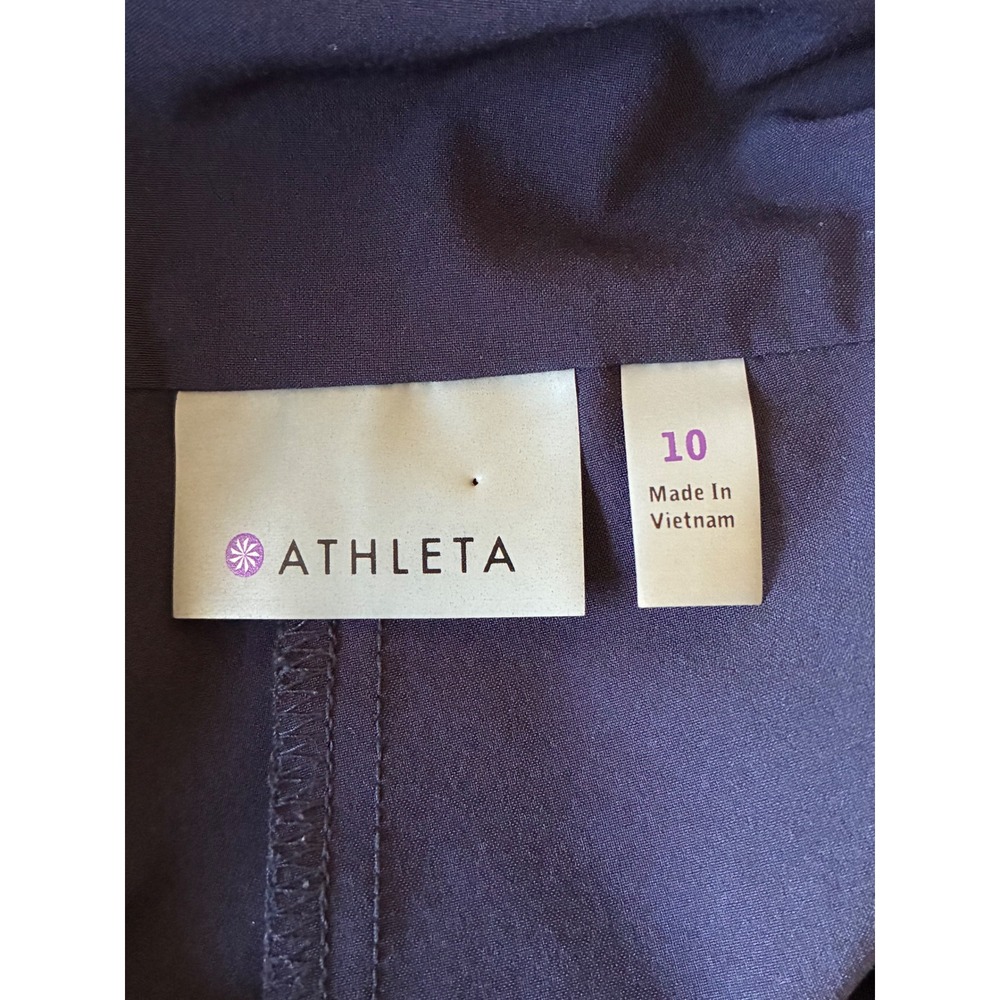 Althleta Navy Side Zip Skort Size 10 (C14) - Picture 5 of 14